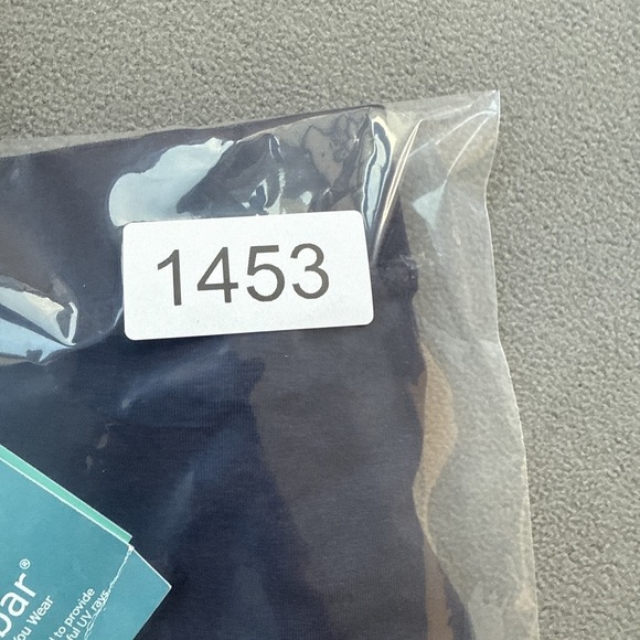 Coolibar Summer Leggings Womens Large Navy Travel Outdoor Stretch UPF Light NWT - Picture 15 of 15